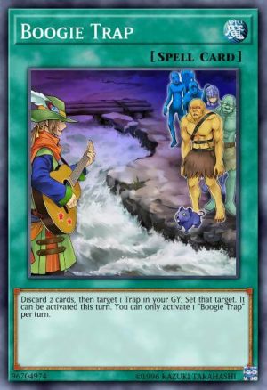 Boogie Trap - (Structure Lair of Darkness) - (SR06-EN027) - (Common)