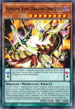 Supreme King Dragon Odd-Eyes - (Legendary Dragon Decks) - (LEDD-ENC02) - (Common)