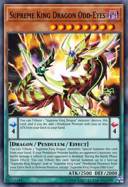 Supreme King Dragon Odd-Eyes - (Legendary Dragon Decks) - (LEDD-ENC02) - (Common)