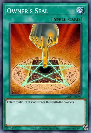 Owner's Seal - (Structure Sacred Beasts) - (SDSA-EN030) - (Common)