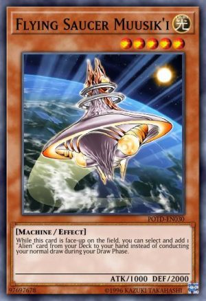 Flying Saucer Muusik'i - (Power of the Duelist) - (POTD-EN030) - (Common)