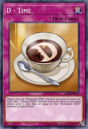 D - Time - (Legendary Hero Decks) - (LEHD-ENA28) - (Common)