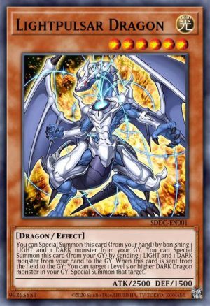 Lightpulsar Dragon - (Toon Chaos) - (TOCH-EN031) - (Rare)
