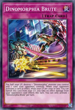 Dinomorphia Brute - (Battle of Chaos) - (BACH-EN070) - (Common)