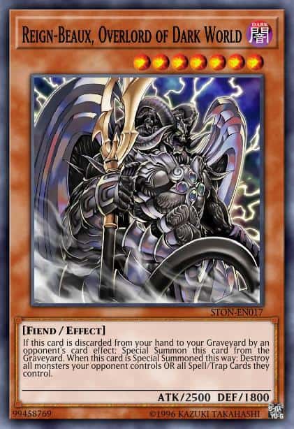 Reign-Beaux, Overlord of Dark World - (Structure Dark World) - (SR13-EN004) - (Common)