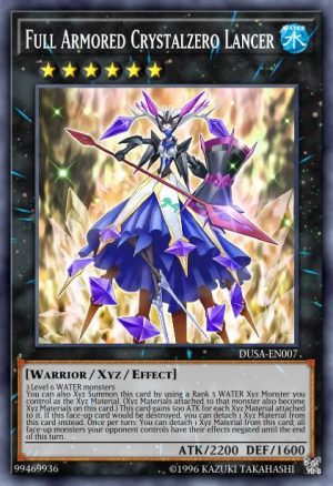 Full Armored Crystalzero Lancer - (Maze of Millennia) - (MZMI-EN053) - (Rare)