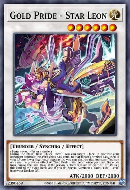 Gold Pride - Star Leon - (Photon Hypernova) - (PHHY-EN089) - (Ultra Rare)