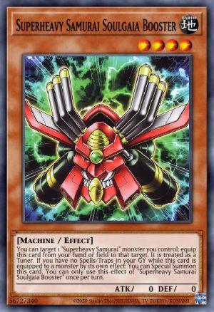 Superheavy Samurai Soulgaia Booster - (Cyberstorm Access) - (CYAC-EN005) - (Common)