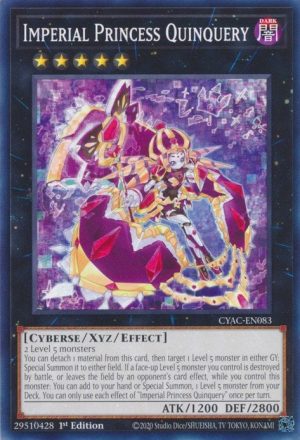 Imperial Princess Quinquery - (Cyberstorm Access) - (CYAC-EN083) - (Common)