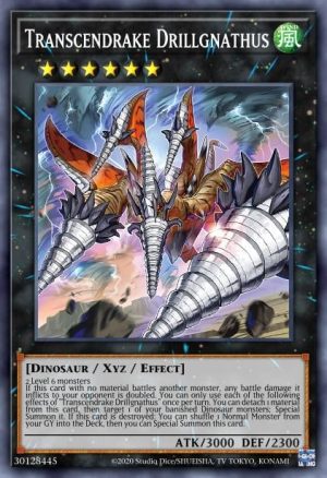 Transcendosaurus Drillygnathus - (Wild Survivors) - (WISU-EN005) - (Rare)