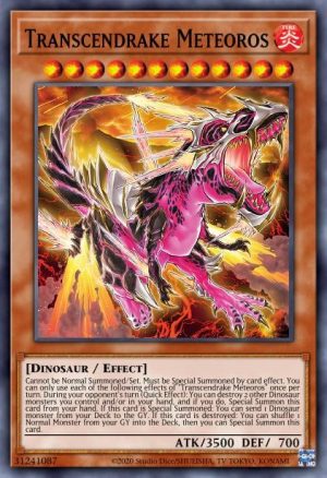 Transcendosaurus Meteorus - (Wild Survivors) - (WISU-EN002) - (Super Rare)
