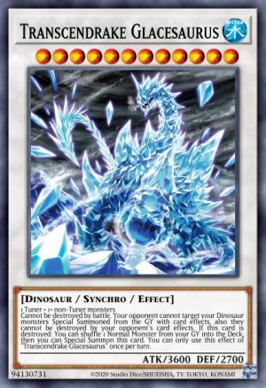Transcendosaurus Glaciasaurus - (Wild Survivors) - (WISU-EN004) - (Rare)