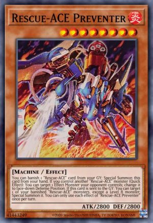 Rescue-ACE Preventer - (Duelist Nexus) - (DUNE-EN022) - (Common)