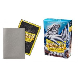 Dragon Shield Japanese Matte Silver Sleeves (60)