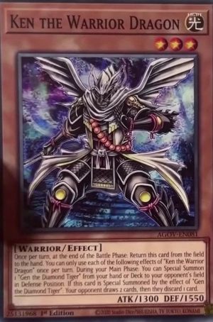 Ken the Warrior Dragon - (Age of Overlord) - (AGOV-EN081) - (Common)