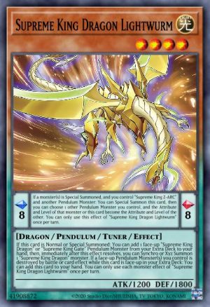 Supreme King Dragon Lightwurm - (Age of Overlord) - (AGOV-EN002) - (Common)