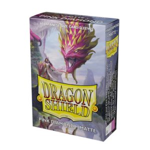 Dragon Shield Japanese size Sleeves Matte Pink Diamond