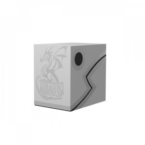 Dragon Shield Double Shell Deck Box - Ashen White