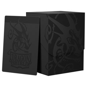 Dragon Shield Double Deck Shell Shadow Black