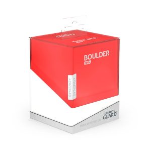 Ultimate Guard Boulder Deck Case 100+ SYNERGY Red/White