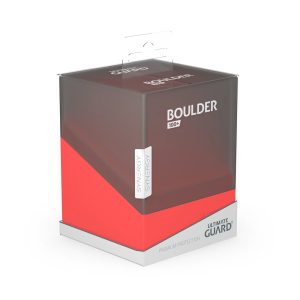 Ultimate Guard Boulder Deck Case 100+ SYNERGY Black/Red