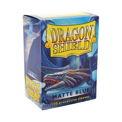 Dragon Shield Standard Sleeves Matte Blue 100 Pack