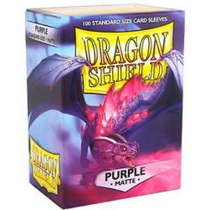Dragon Shield Standard Sleeves Matte Purple 100 Pack