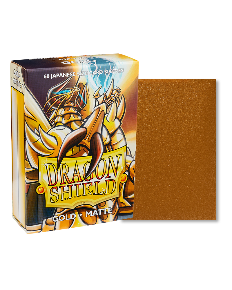 Dragon Shield Japanese Size Matte Gold