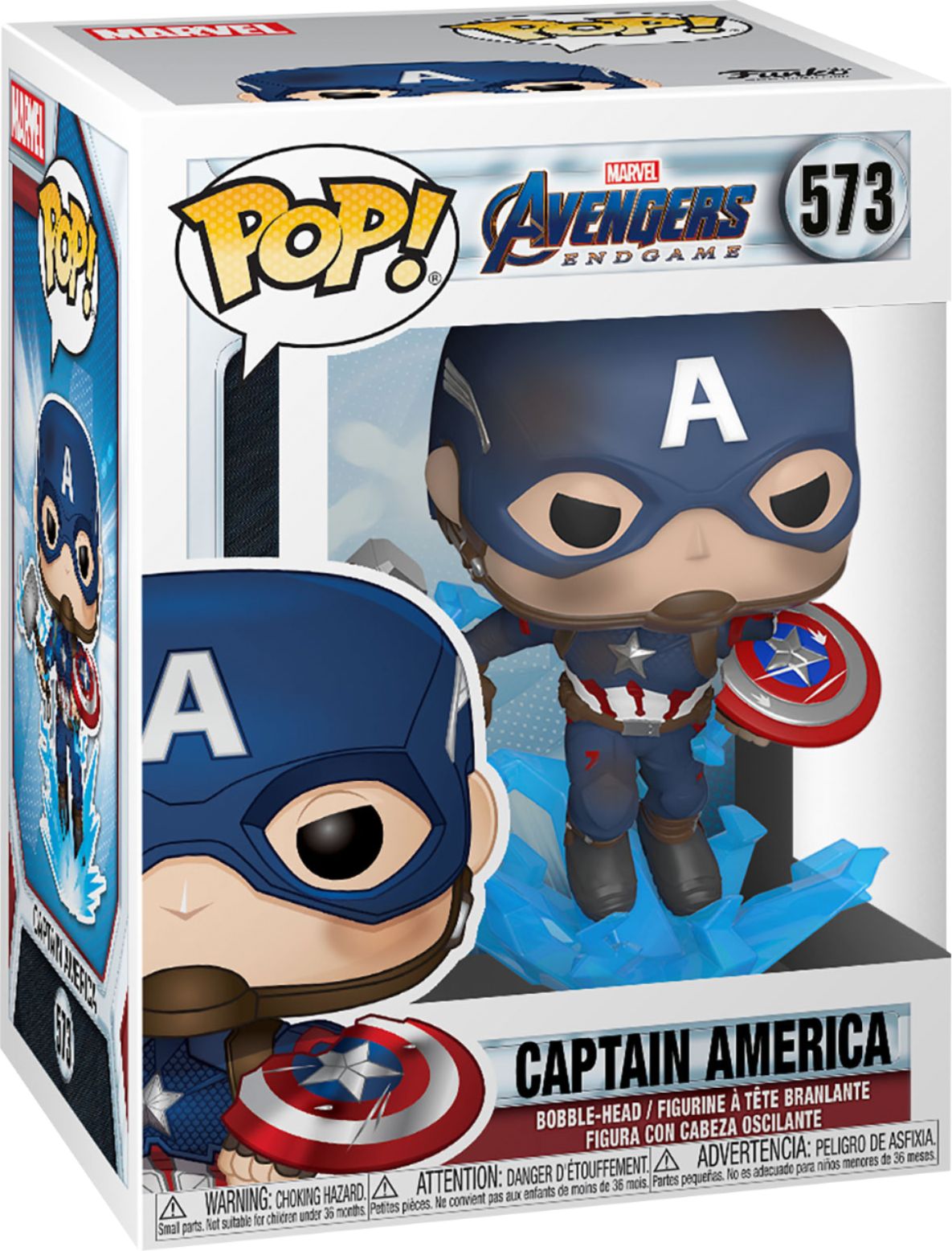 Pop Marvel Avengers Endgame - Captain America