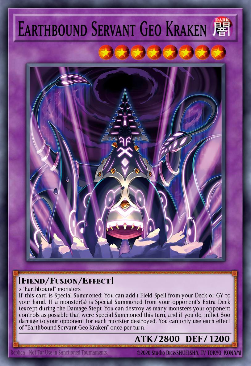 Earthbound Servant Geo Kraken - (Maze of Millennia) - (MZMI-EN030) - (Rare)