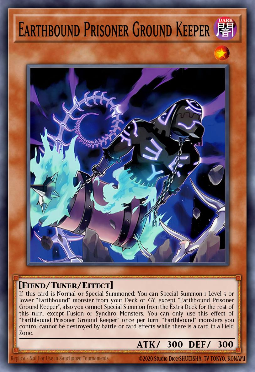 Earthbound Prisoner Ground Keeper - (Maze of Millennia) - (MZMI-EN027) - (Rare)