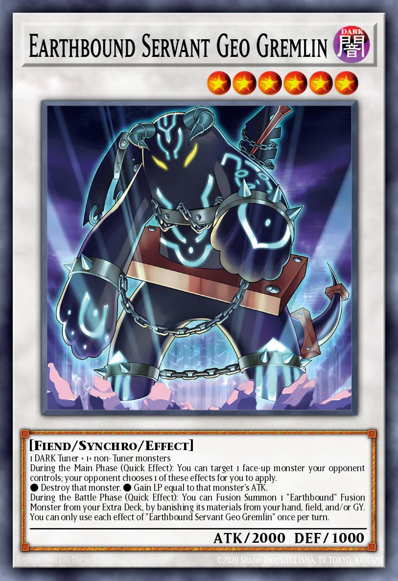 Earthbound Servant Geo Gremlin - (Maze of Millennia) - (MZMI-EN032) - (Rare)