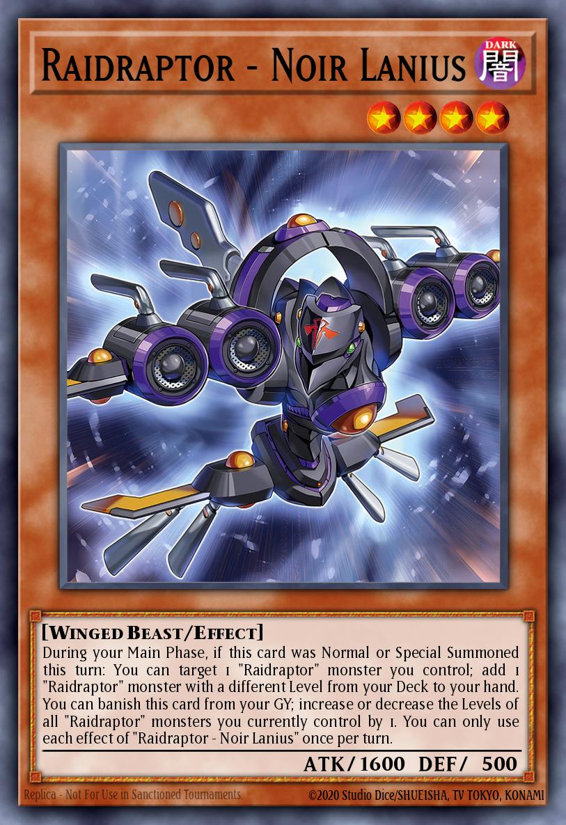 Raidraptor - Noir Lanius - (Phantom Nightmare) - (PHNI-EN004) - (Common)