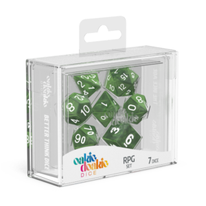 Oakie Doakie DICE RPG Set Marble: Green(7)