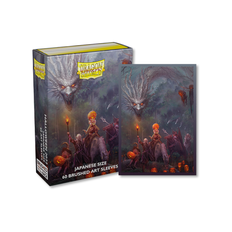 Dragon Shield Japanese Size Matte Brushed Art Sleeves Halloween Dragon 2023