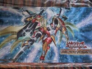 Yugioh Lightning Overdrive Sneak Peek Playmat Play Mat (Used)