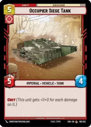 Occupier Siege Tank - Spark of Rebellion (SOR)