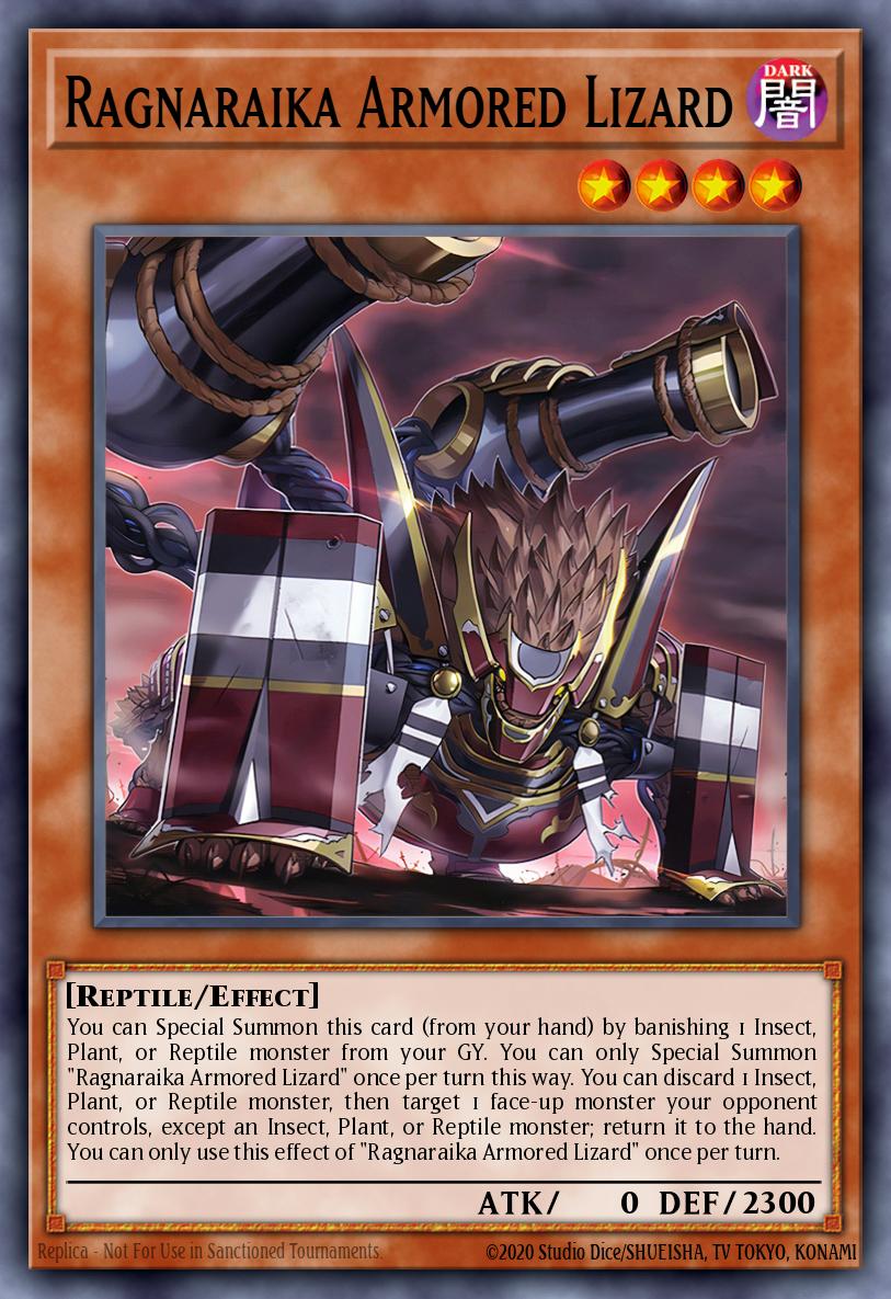 Ragnaraika Armored Lizard - (Legacy of Destruction) - (LEDE-EN015) - (Common)