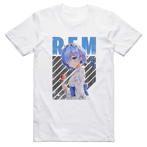 Re Zero: Rem Short Sleeved T-Shirt