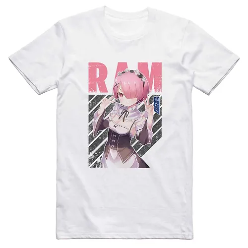Re Zero: Ram Short Sleeved T-Shirt