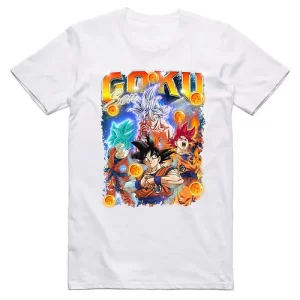 Dragonball – Grunged Son Goku T-Shirt