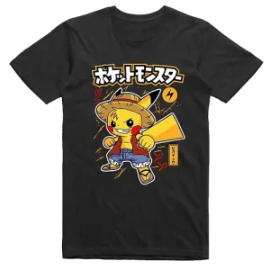 Monkey D.Pika Short Sleeved T-Shirt