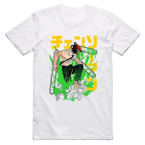 Chainsaw Man T-shirt White
