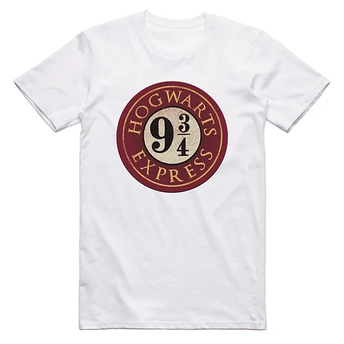 Harry Potter Platform 9 and 3/4’s T-shirt White