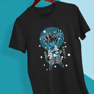 Chibi Goku: Spirit Bomb Up Short Sleeved T-Shirt