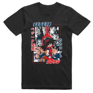 Dragonball Vegeta - Goku: Heritage Short-Sleeved T-Shirt