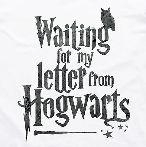 Hogwarts Letter T-Shirt White