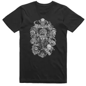 Attack on Titan The Titans T-Shirt Black