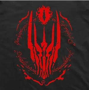 LOTR Eye of Sauron T-Shirt Black