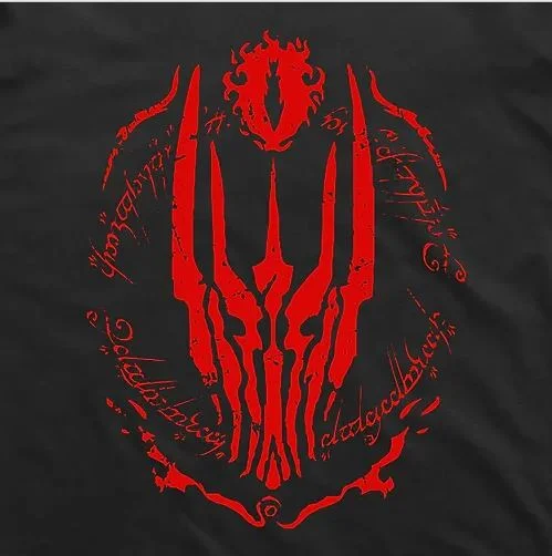 LOTR Eye of Sauron T-Shirt Black